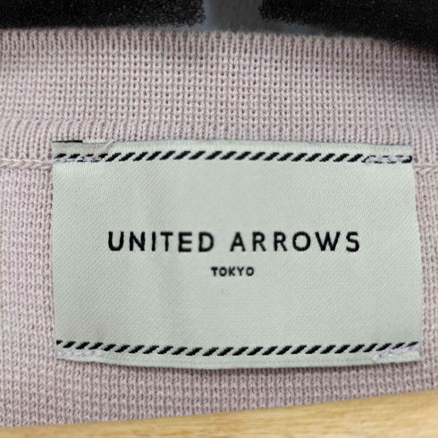 ユナイテッドアローズ UNITED ARROWS UBBT ミラノリブ Vネック ワンピース レディース
