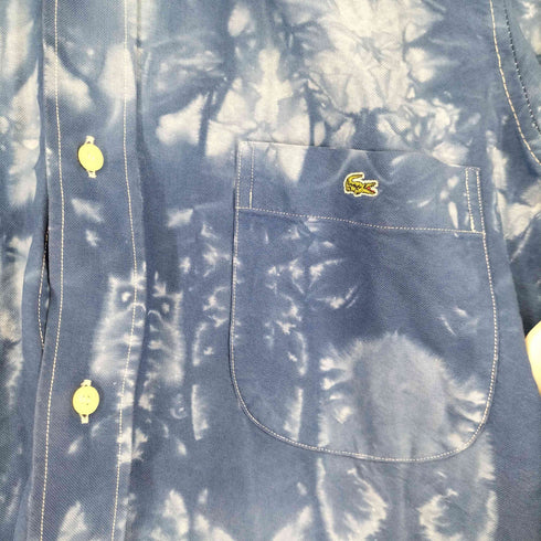 ラコステ LACOSTE タイダイ柄 L/S BDシャツ レディース JPN:40