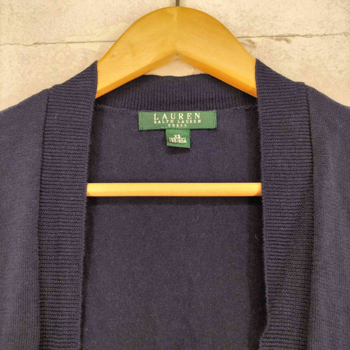 ローレンラルフローレン LAUREN RALPH LAUREN ボタンレスカーディガン レディース import:XS