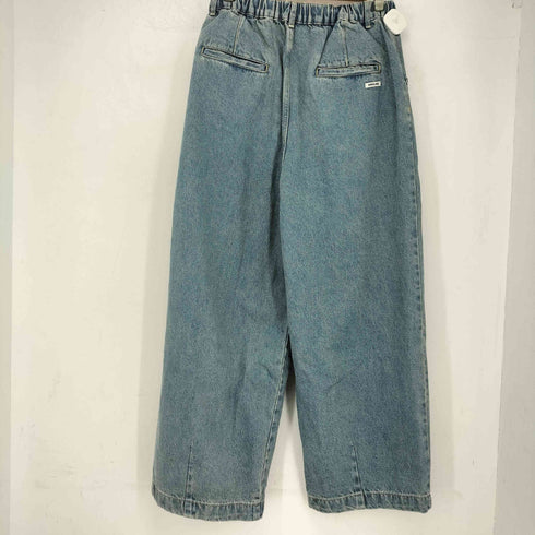 anglan long tuck wing balloon denim pants メンズ