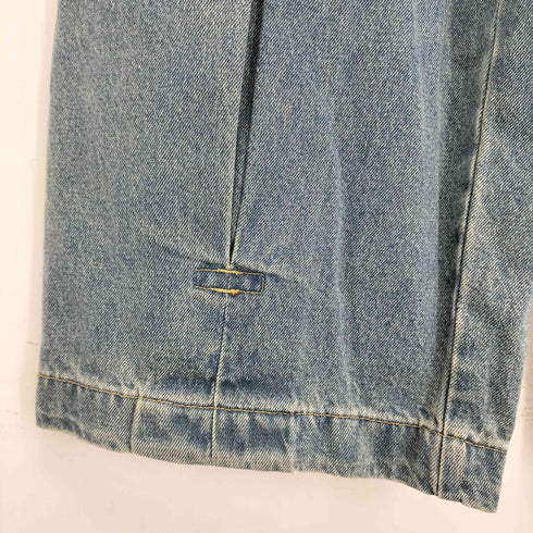 anglan long tuck wing balloon denim pants メンズ