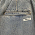 anglan long tuck wing balloon denim pants メンズ