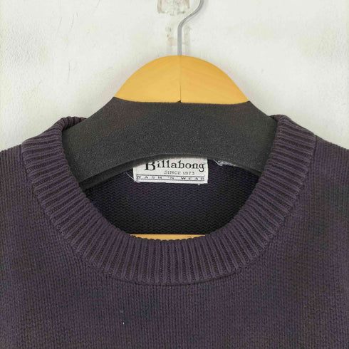 ビラボン BILLABONG 90S ロゴ刺繍 コットンニット メンズ JPN:XL