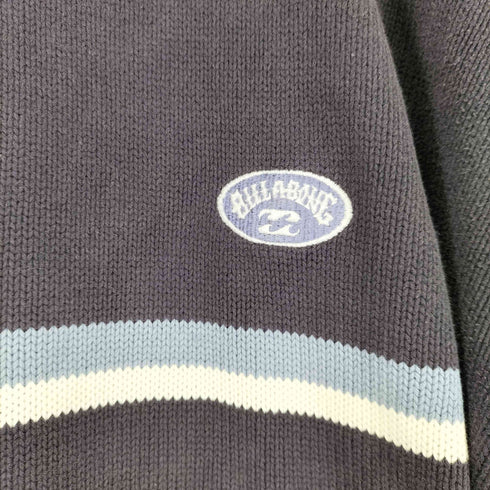 ビラボン BILLABONG 90S ロゴ刺繍 コットンニット メンズ JPN:XL