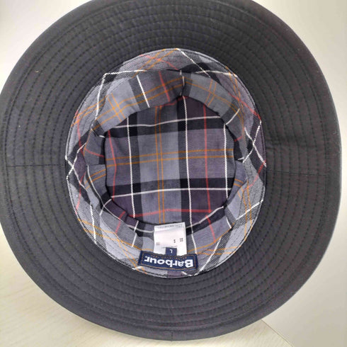 バブアー Barbour ロゴ刺繍 バケットハット メンズ L