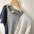 チャンピオン Champion Reverse Weave リバースウィーブ ロゴ刺繍 再構築 ドッキング クルーネックTシャツ メンズ import:S