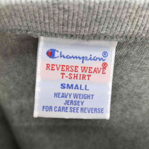 チャンピオン Champion Reverse Weave リバースウィーブ ロゴ刺繍 再構築 ドッキング クルーネックTシャツ メンズ import:S