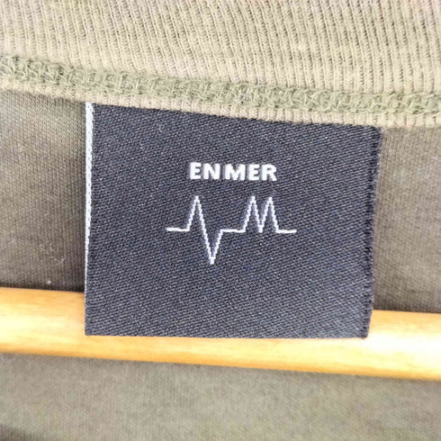 ENMER フロント刺繍 S/S Tシャツ メンズ