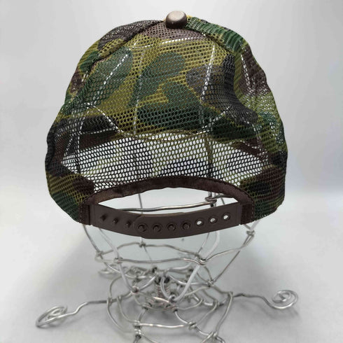 USA製 迷彩 カモ柄 メッシュ 6パネル キャップ メンズ ONE SIZE