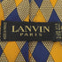 ランバンパリ LANVIN PARIS フランス製 シルク100% 総柄ネクタイ メンズ