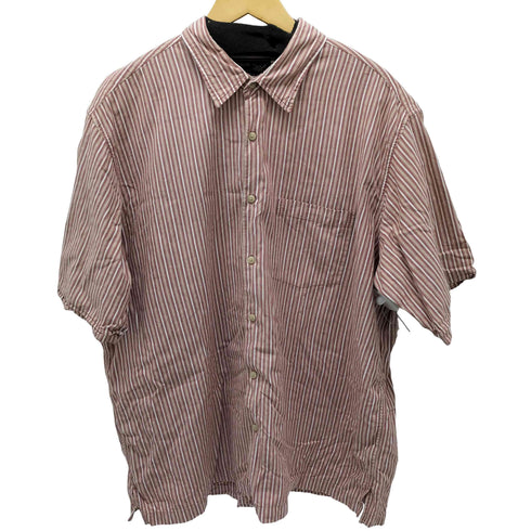 アロー ARROW オーバーサイズ ストライプ 半袖シャツ メンズ import:XL