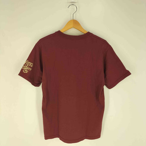 デラックス DELUXE EAGLE BRAND イーグル ヘンリーネックTシャツ メンズ import:M