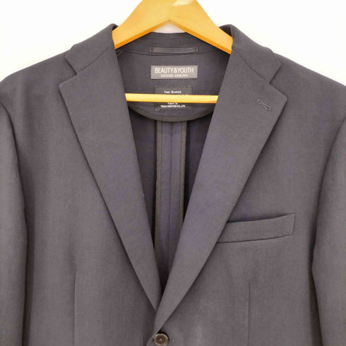 ビューティーアンドユースユナイテッドアローズ BEAUTY & YOUTH UNITED ARROWS トリクシオン 2ボタン ジャケット セットアップ対応 ストレッチ ウォッシャブル メンズ JPN:XL