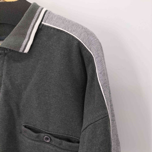 PENGUIN サーマル切替 長袖 ポロ メンズ import:XL