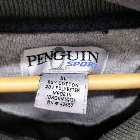 PENGUIN サーマル切替 長袖 ポロ メンズ import:XL