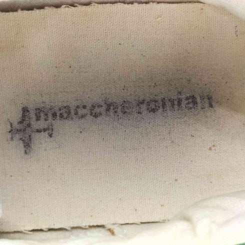 マカロニアン maccheronian レザースニーカー メンズ