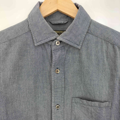 ナイジェルケーボン NIGEL CABOURN BRITISH SHIRT ブリテッシュオフィサーシャツ メンズ EUR:48