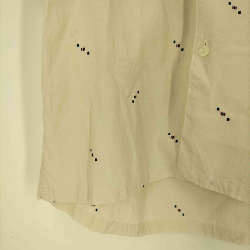 デラックス DELUXE Rail Dot レイルドット レーヨン オープンカラーシャツ メンズ import:M
