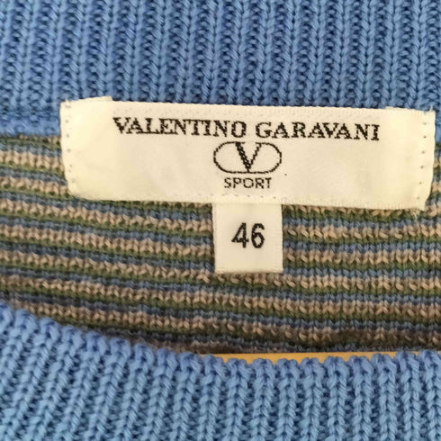 ヴァレンティノガラヴァーニスポーツ VALENTINO GARAVANI SPORT 総柄 クルーネックニット メンズ EUR:46
