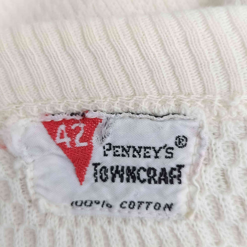 ペニーズタウンクラフト PENNEYS TOWNCRAFT 50-60S L/S コットン サーマルカットソー メンズ JPN:42