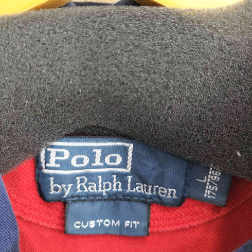 ポロバイラルフローレン Polo by RALPH LAUREN CUSTOM FUT ビッグポニーポロシャツ メンズ import:L