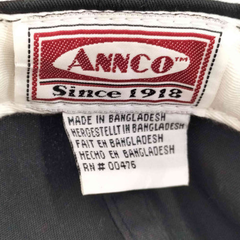 ハーレーダビッドソン HARLEY-DAVIDSON 90-00S ANNCO ボディ モーター サイクル ウィング ロゴ 刺繍 6パネル キャップ スナップバック メンズ