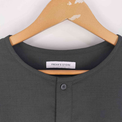 フリークスストア FREAKS STORE 24SS Reflax HENRY NECK TEE メンズ JPN:M