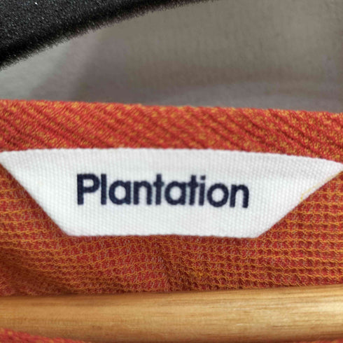 プランテーション Plantation ボートネック コットン S/S Tシャツ レディース JPN:M