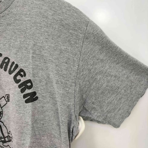 DUBBLE WORKS 90s HILLTOP TAVERN プリント 袖裾シングルステッチ 半袖 クルーネックTシャツ メンズ import:L