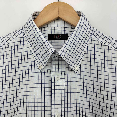 ダックスロンドン DAKS LONDON グラフチェック L/S ボタンダウン シャツ メンズ