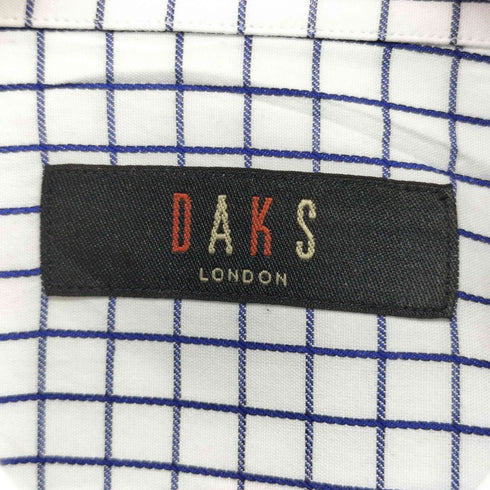 ダックスロンドン DAKS LONDON グラフチェック L/S ボタンダウン シャツ メンズ