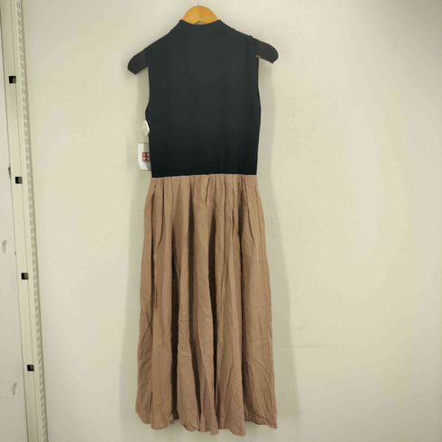 ミラオーウェン Mila Owen ノースリーハイネックニットドッキングワンピース レディース ONE SIZE