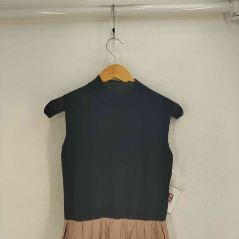ミラオーウェン Mila Owen ノースリーハイネックニットドッキングワンピース レディース ONE SIZE