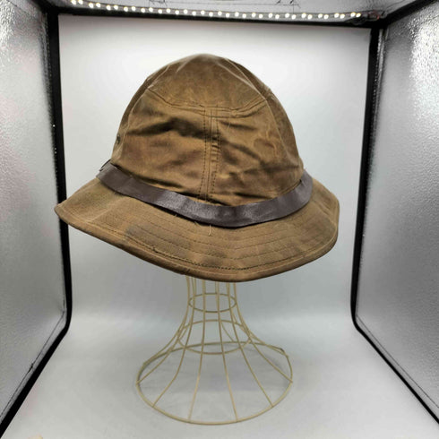 フィルソン FILSON 70-80S USA製 ハトメ レザー ベルト付き オイルド ハット メンズ