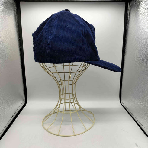 HAMPTON BEACH イカリ ロゴ刺繍 コーデュロイ コーズ 6パネル キャップ メンズ