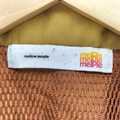 メローピープル MELLOW PEOPLE 裏地 ナイロン レタード コーチ ジャケット メンズ JPN:M