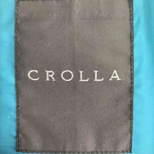 CROLLA ラムレザー クロップド ダブルライダースジャケット レディース JPN:38
