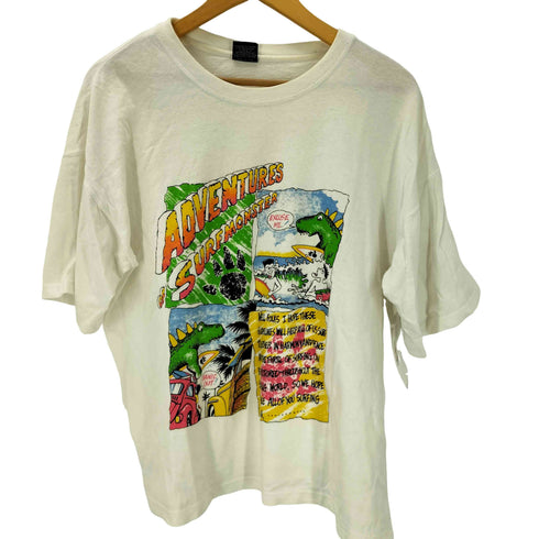 CERONIAS 00S ボディ コミック プリント S/S ボックス Tシャツ メンズ import:L