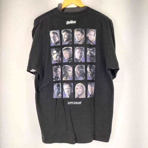 アップルバム APPLEBUM 両面プリント S/S Tシャツ メンズ JPN:L