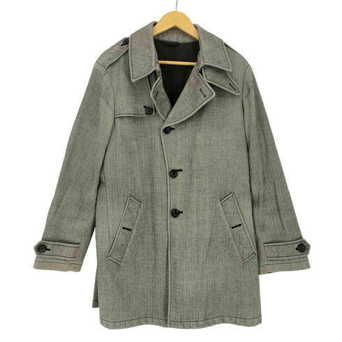アルマーニコレツィオーニ ARMANI COLLEZIONI ヘリンボーン 中綿 トレンチコート メンズ EUR:50