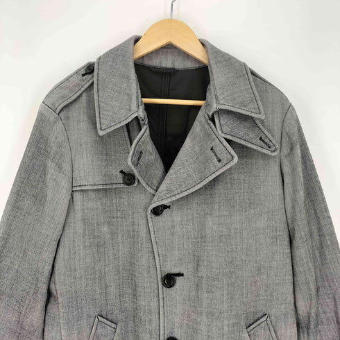 アルマーニコレツィオーニ ARMANI COLLEZIONI ヘリンボーン 中綿 トレンチコート メンズ EUR:50