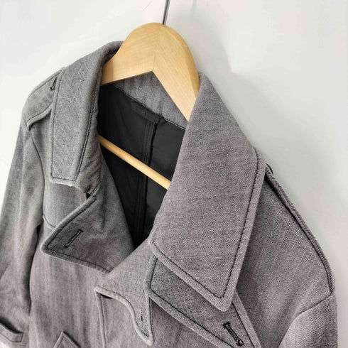 アルマーニコレツィオーニ ARMANI COLLEZIONI ヘリンボーン 中綿 トレンチコート メンズ EUR:50