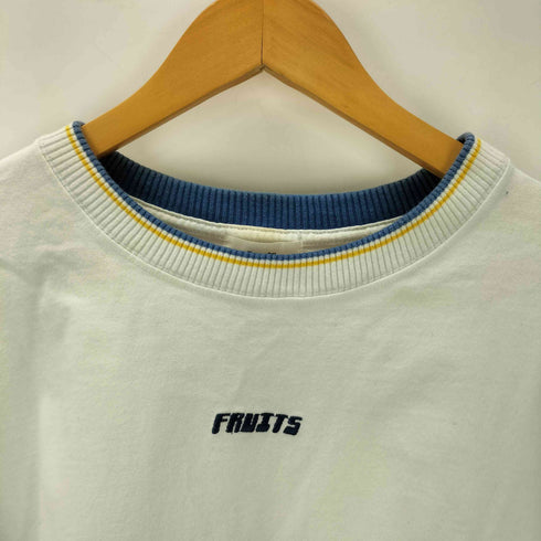 ペルーシュ Perushu レトロ リブ 配色 ロンT L/S カットソー メンズ import:L