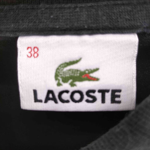 ラコステ LACOSTE 日本製 ロゴ刺繍 ポロシャツワンピース レディース EUR:38