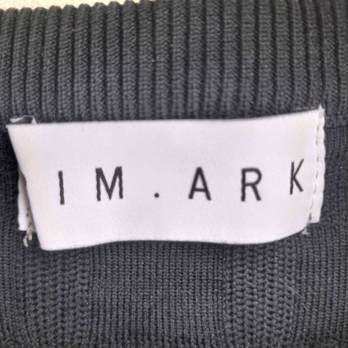 リムアーク RIM.ARK 24SS アンイーブン サーフェス オーバー ニット Uneven surface over knit レディース FREE