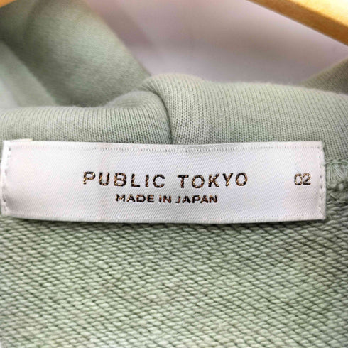 パブリックトウキョウ PUBLIC TOKYO 極 フードプルオーバー メンズ JPN:2