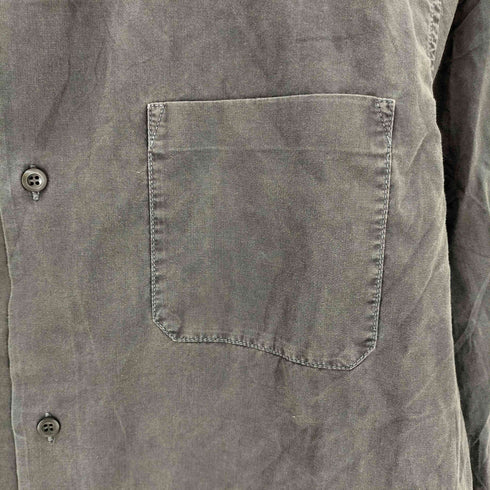 プラダ PRADA PRADA SPORT 90-00s MADE IN ITALY ワンポケットL/Sシャツ アーカイブ archive メンズ M