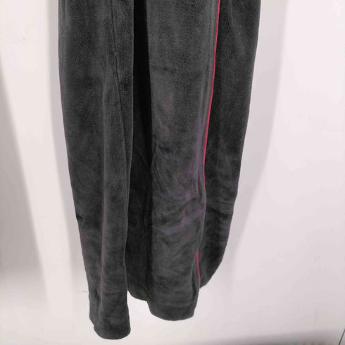 JNCO ロゴ ワッペン パイピング ベルテッド ベロア イージー パンツ メンズ XL