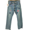 リーバイス Levis 00S 501 ボタン裏 647 刻印 ハートワッペン ダメージ デニム パンツ 2003年製 メンズ W:31 L:30