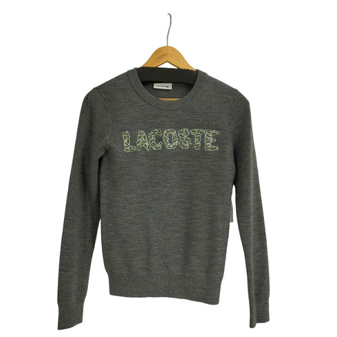 ラコステ LACOSTE Croco Magic マルチワニレタードニット レディース 34